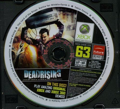 XBOX 360 Official Magazine Demo Discs Collection of 4 -  Portugal