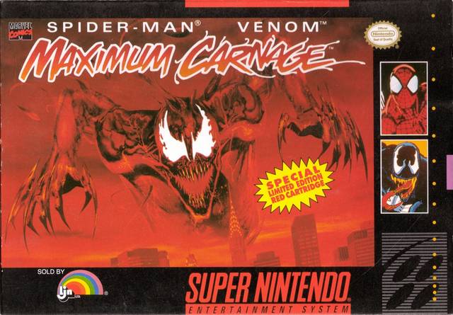 SNES - Spider-Man & Venom: Maximum Carnage - CIB (Cartridge, Instructions,  Box) 