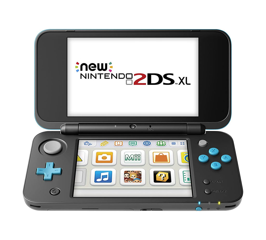 New Nintendo 2DS XL Black + Turquoise (Nintendo 3DS)