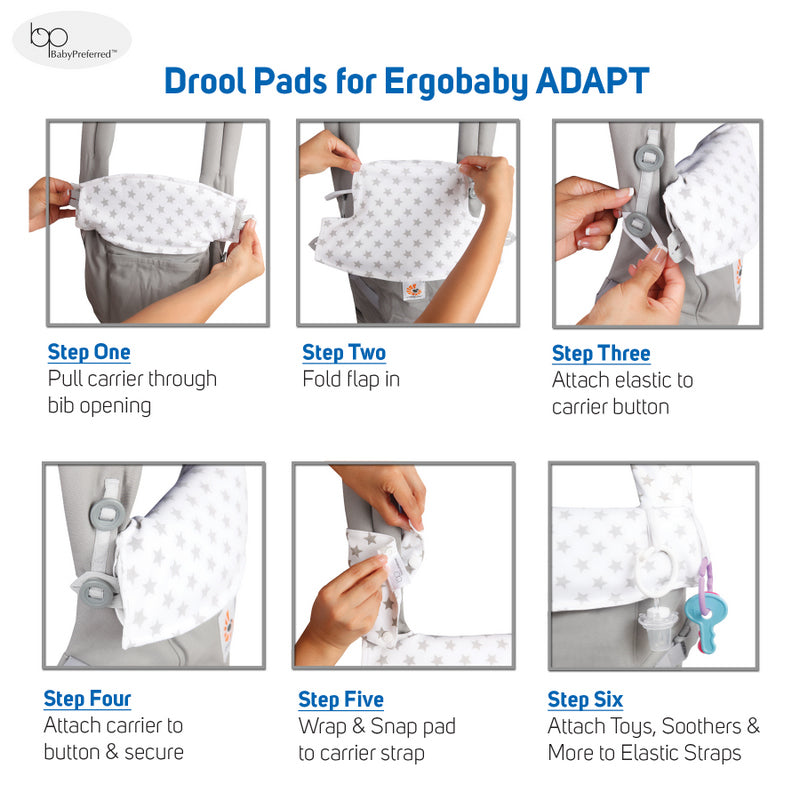 ergo baby drool pads