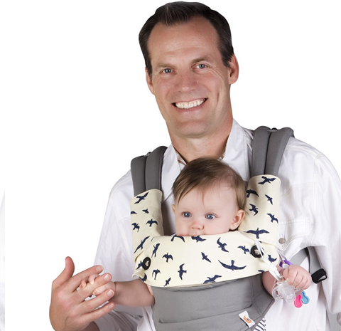 ergobaby drool bib