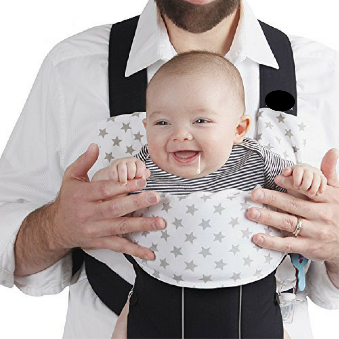 baby carrier drool bib