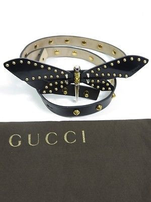 gucci dragonfly belt