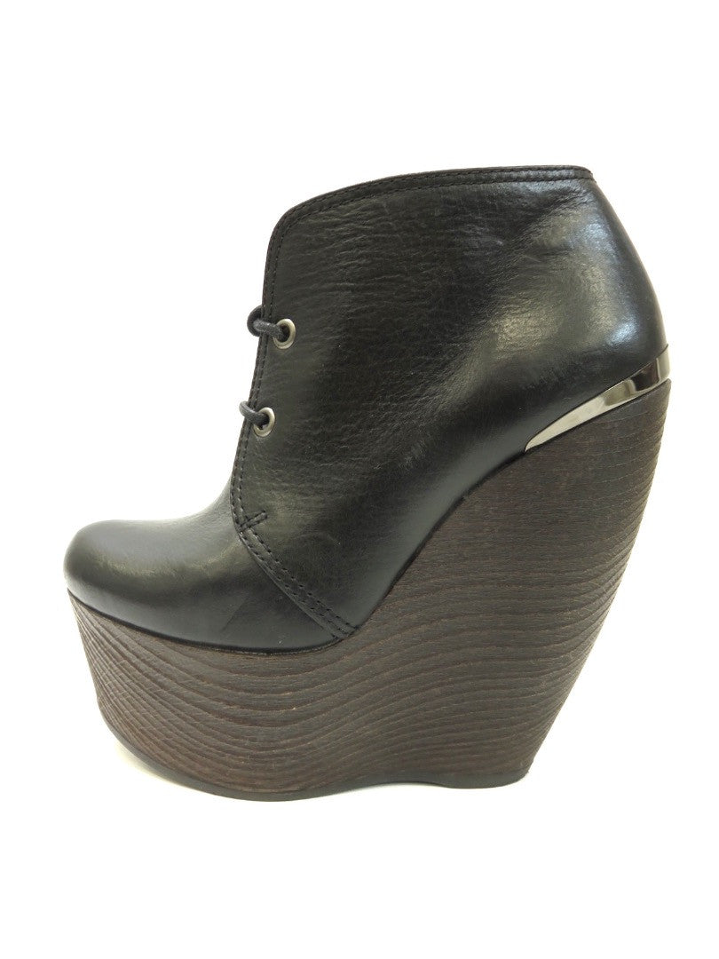 platform wedge ankle boots