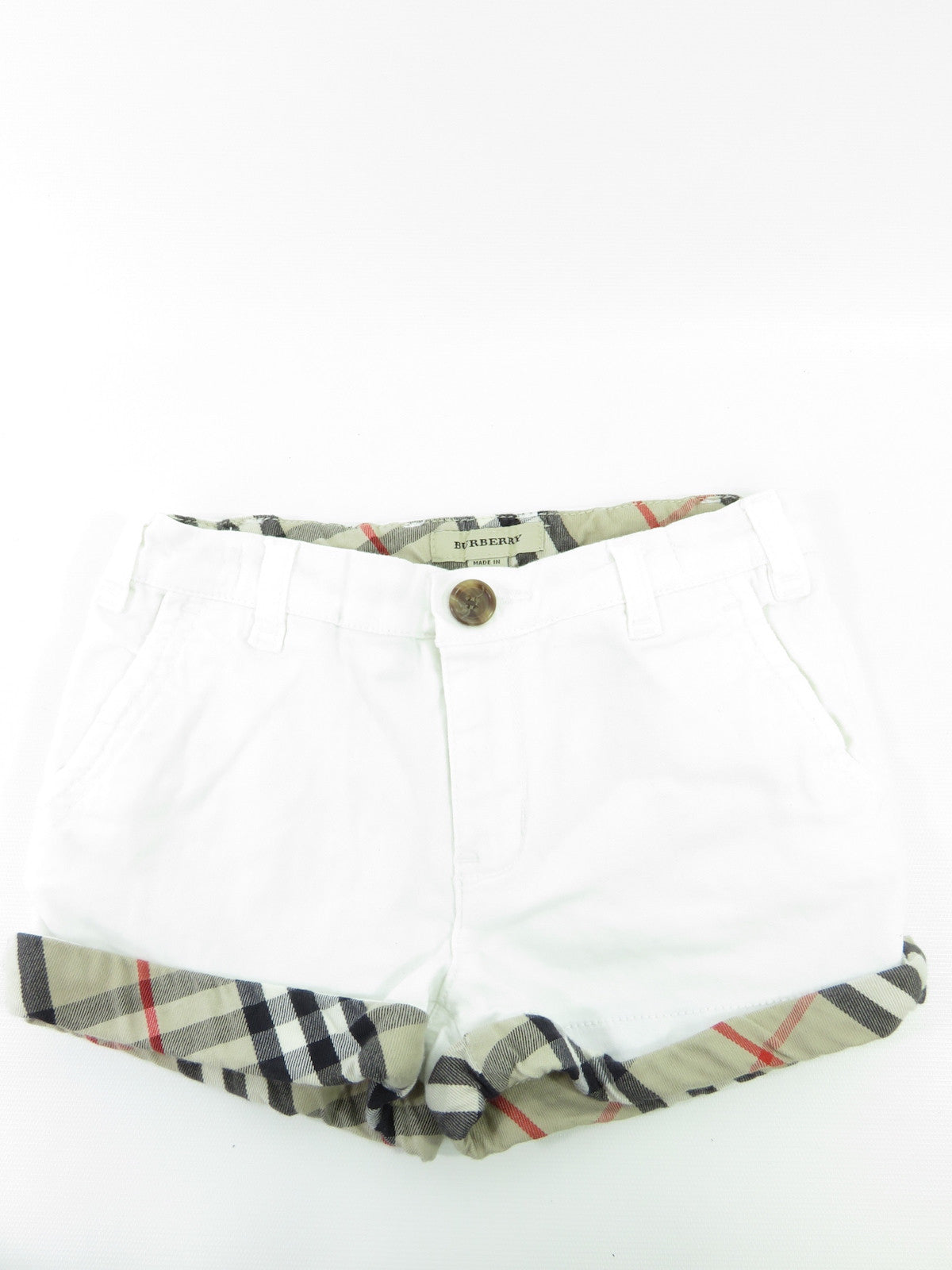 girls burberry shorts