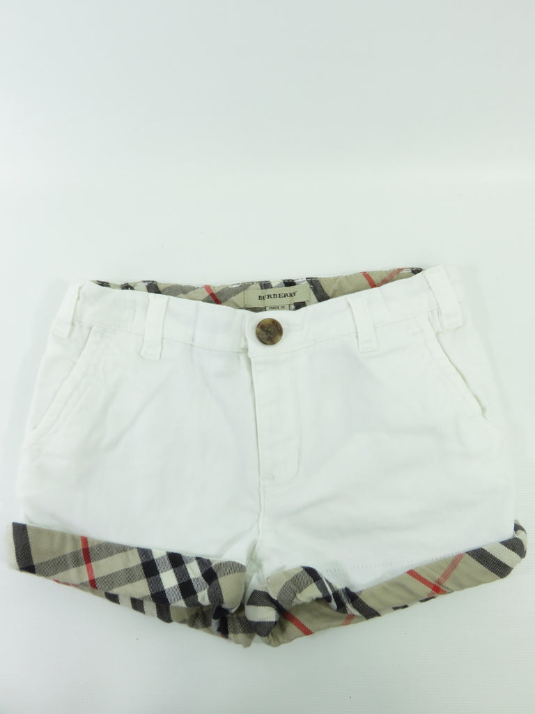 burberry shorts kids grey