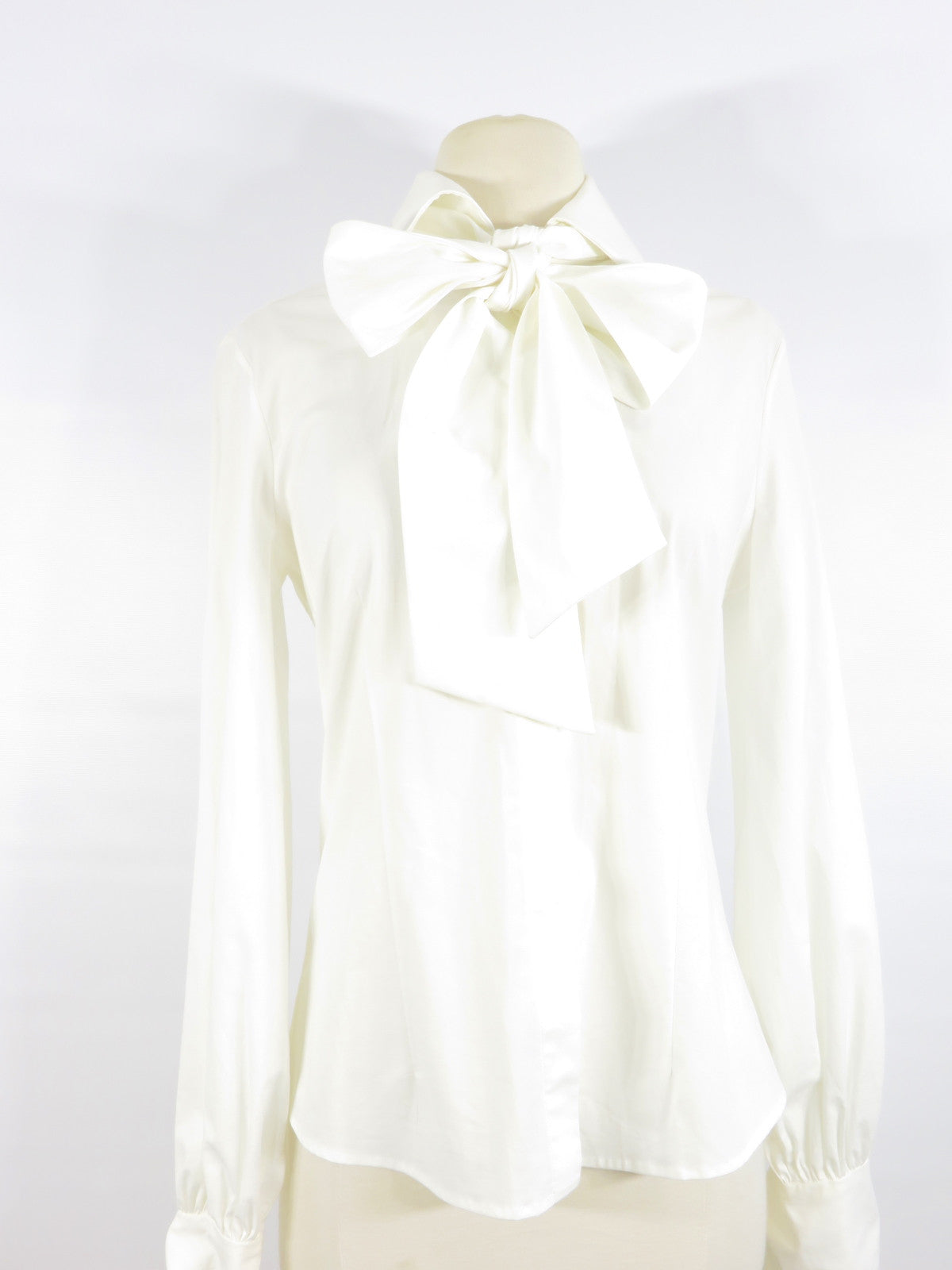 alexander mcqueen white blouse