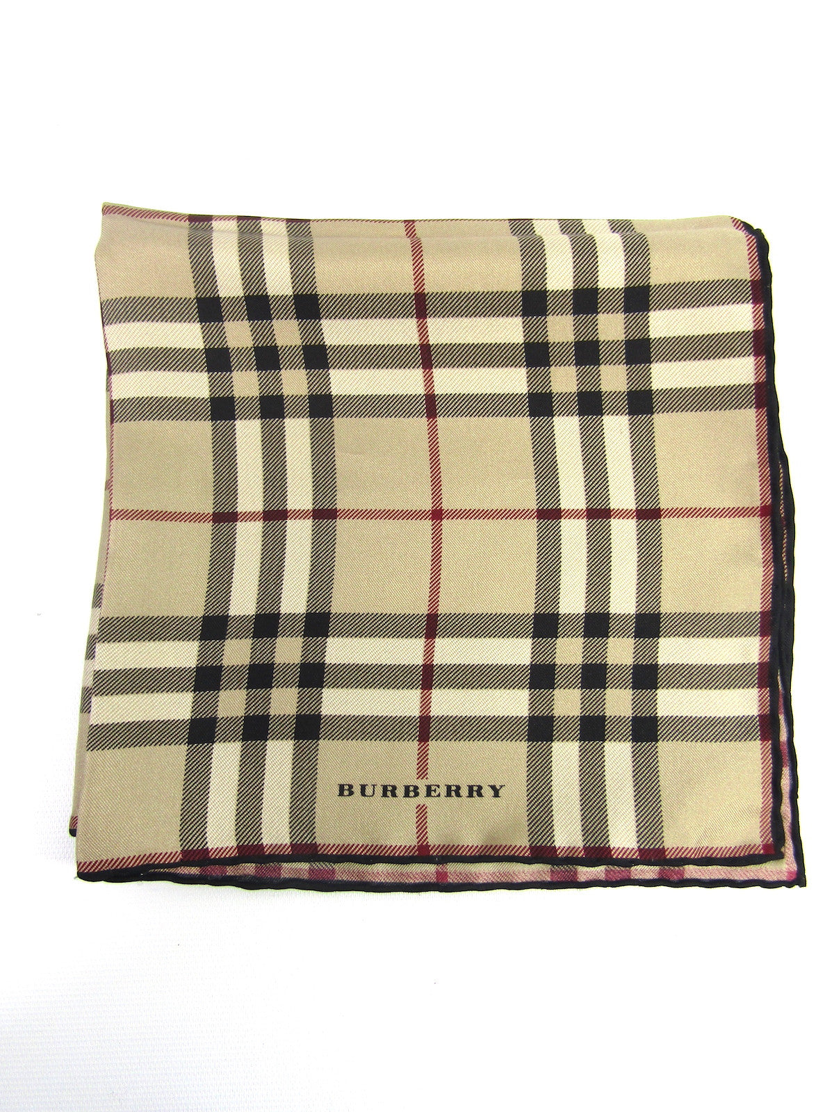 burberry pocket square