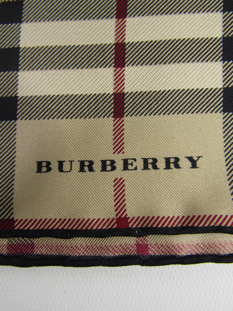 burberry pocket square