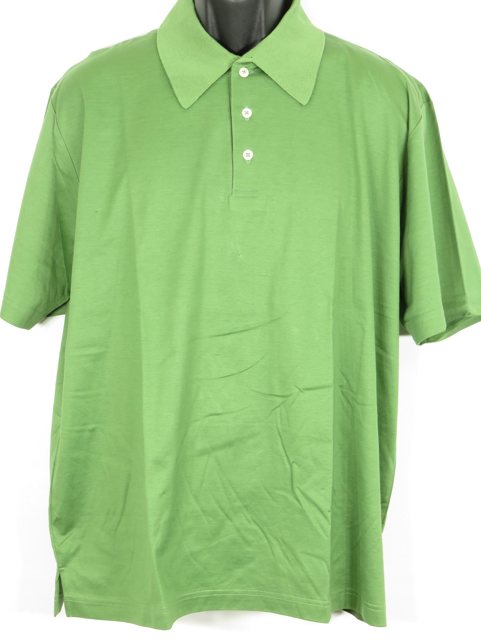 mens green button down shirt