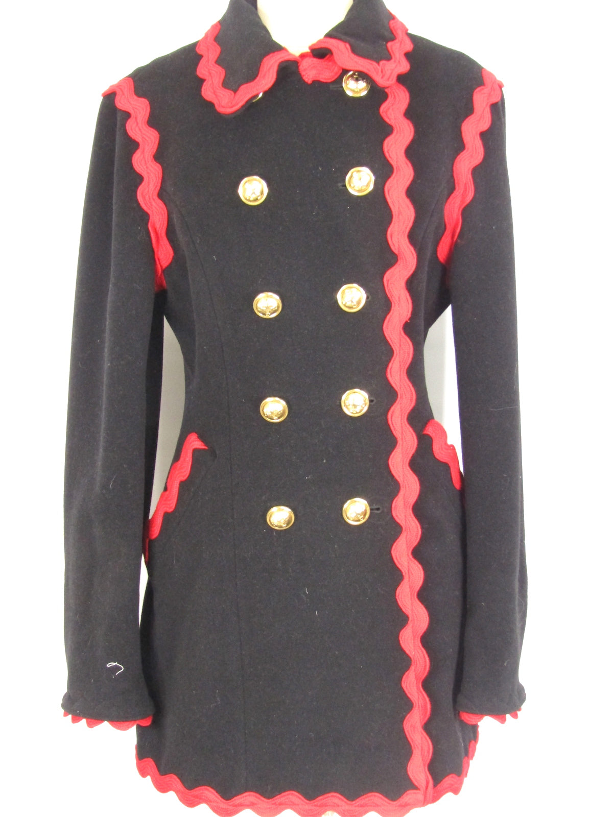 moschino wool coat