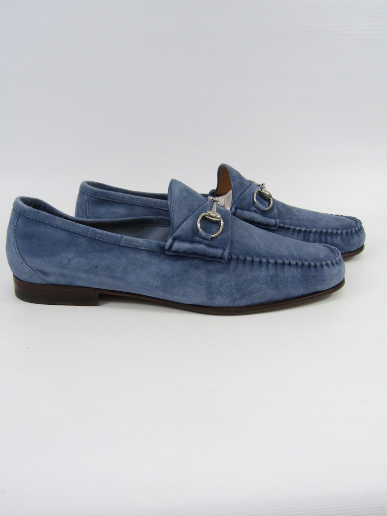 mens baby blue loafers