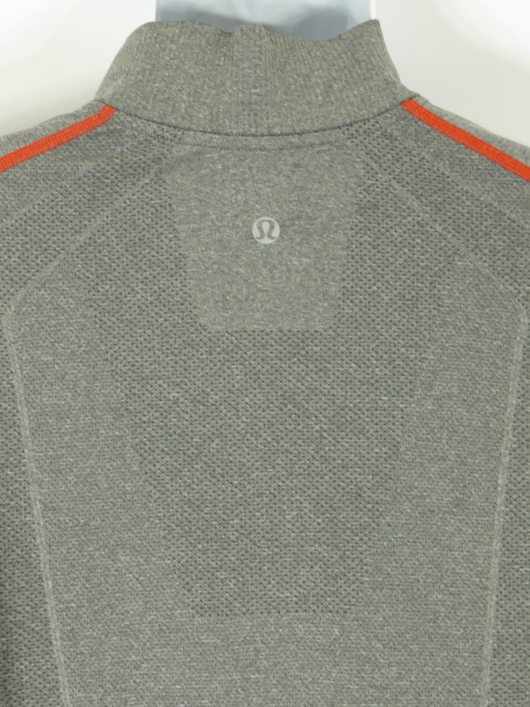 orange lululemon shirt