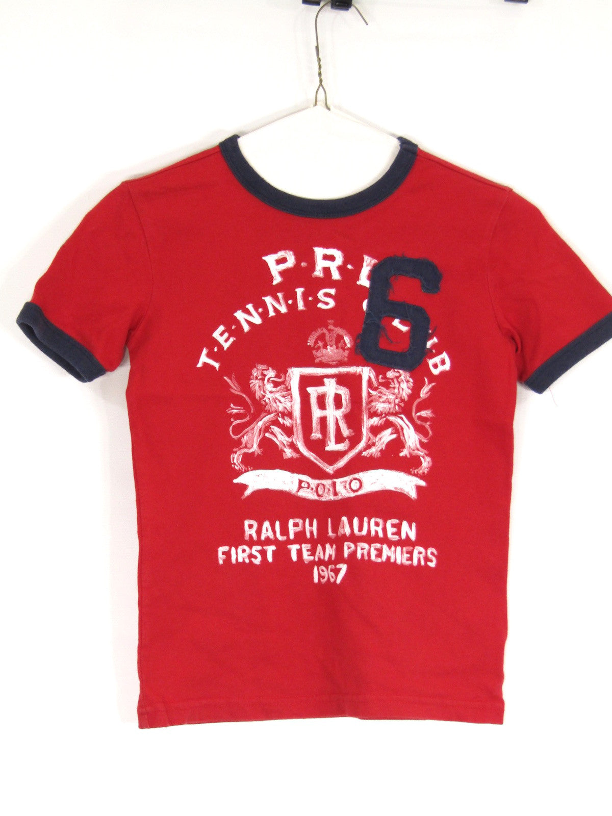 polo ralph lauren red white and blue shirt