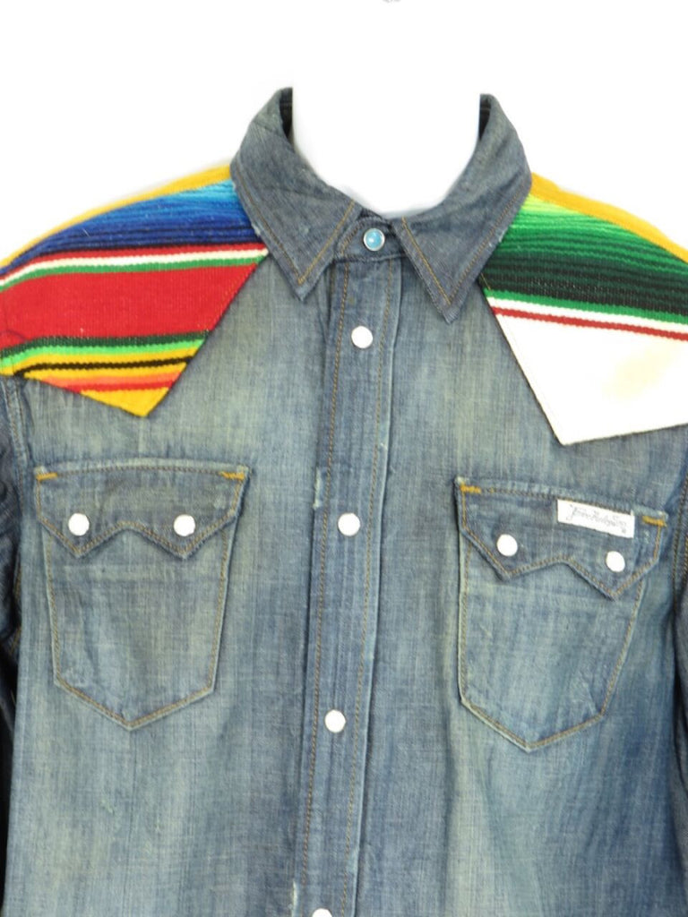 dark blue true religion jean jacket