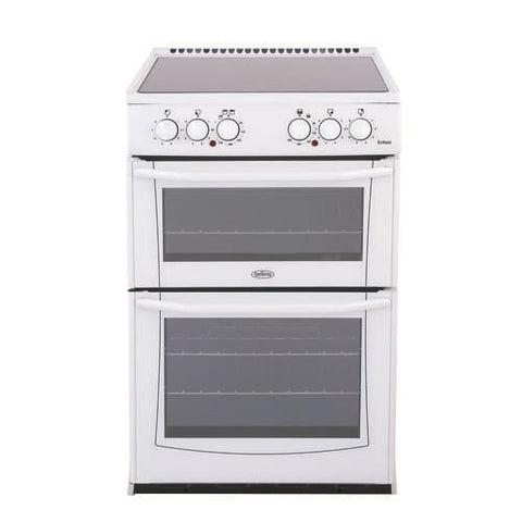 white electric oven and hob
