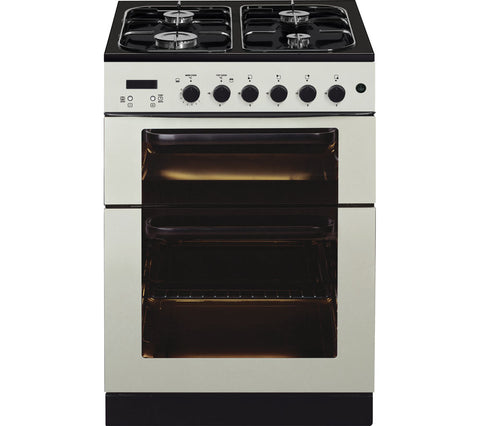 Baumatic Bcg625iv Gas Cooker Ivory 60cm Lpg Convertible Safeer