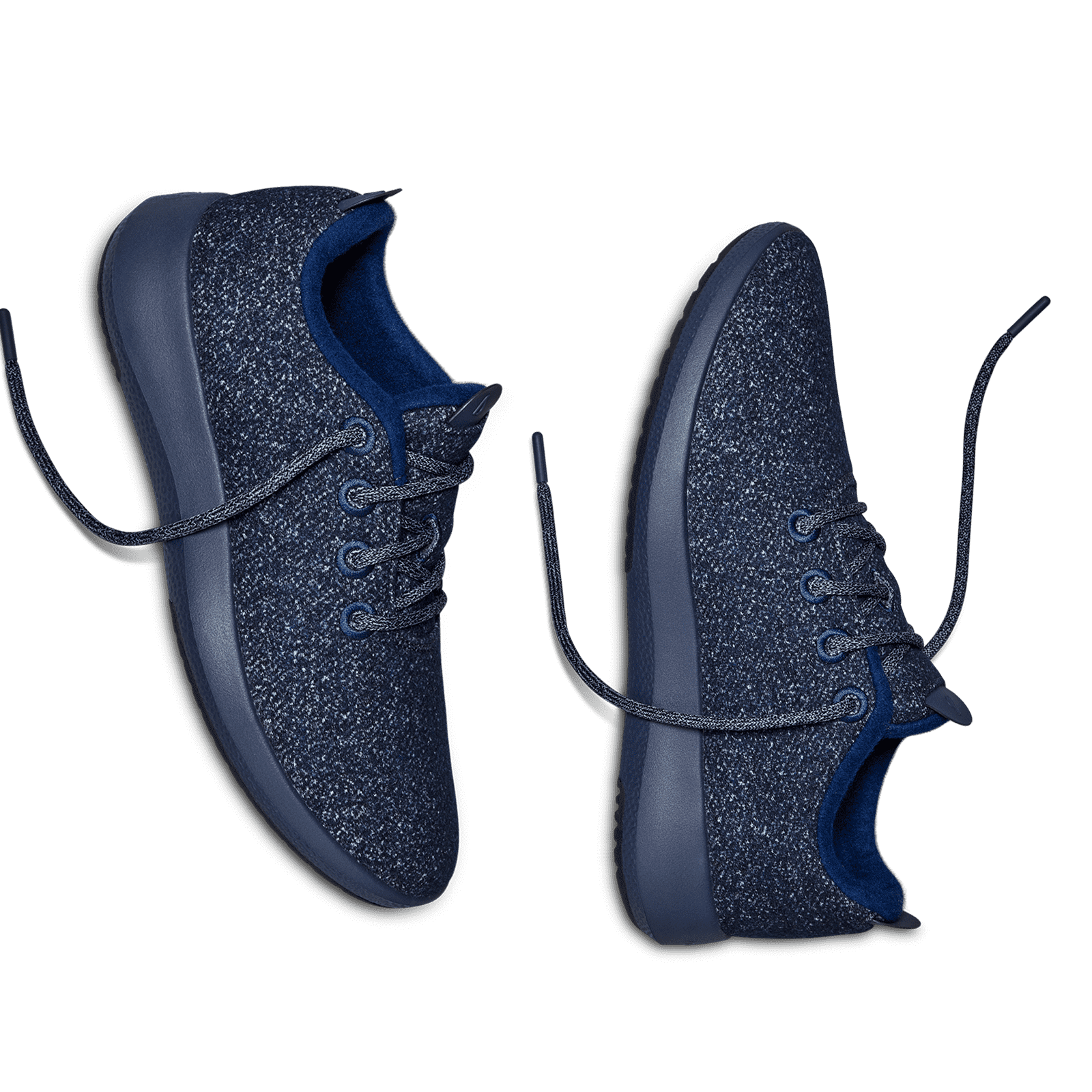 Men's Wool Runner Mizzles - Blue Ridge (Dark Blue Sole)