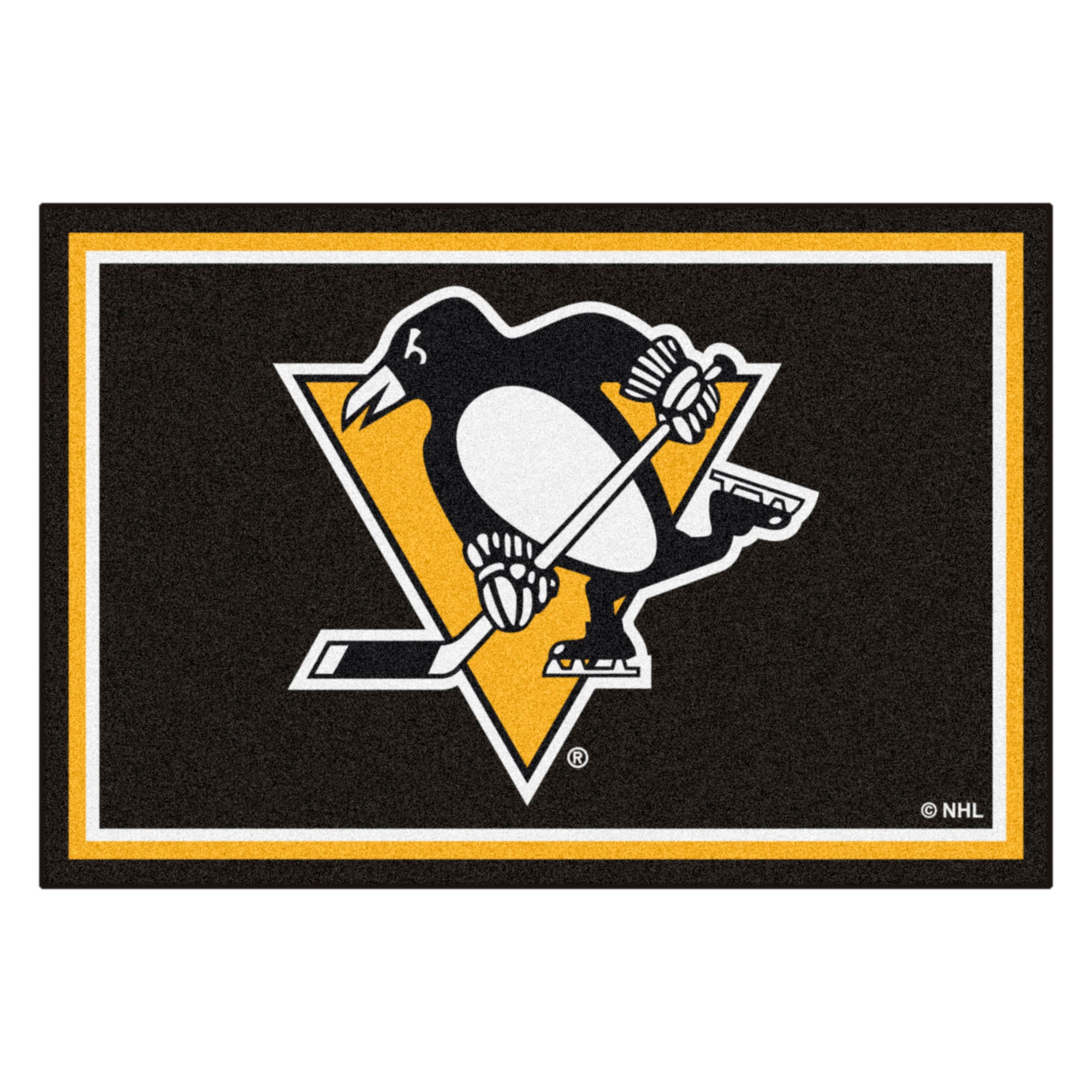 NHL - Pittsburgh Penguins 5x8 Rug