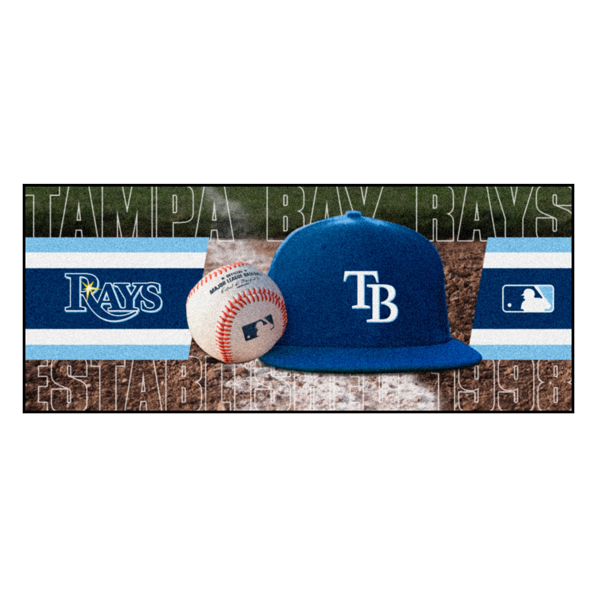 MLB - Tampa Bay Rays Baseball Runner