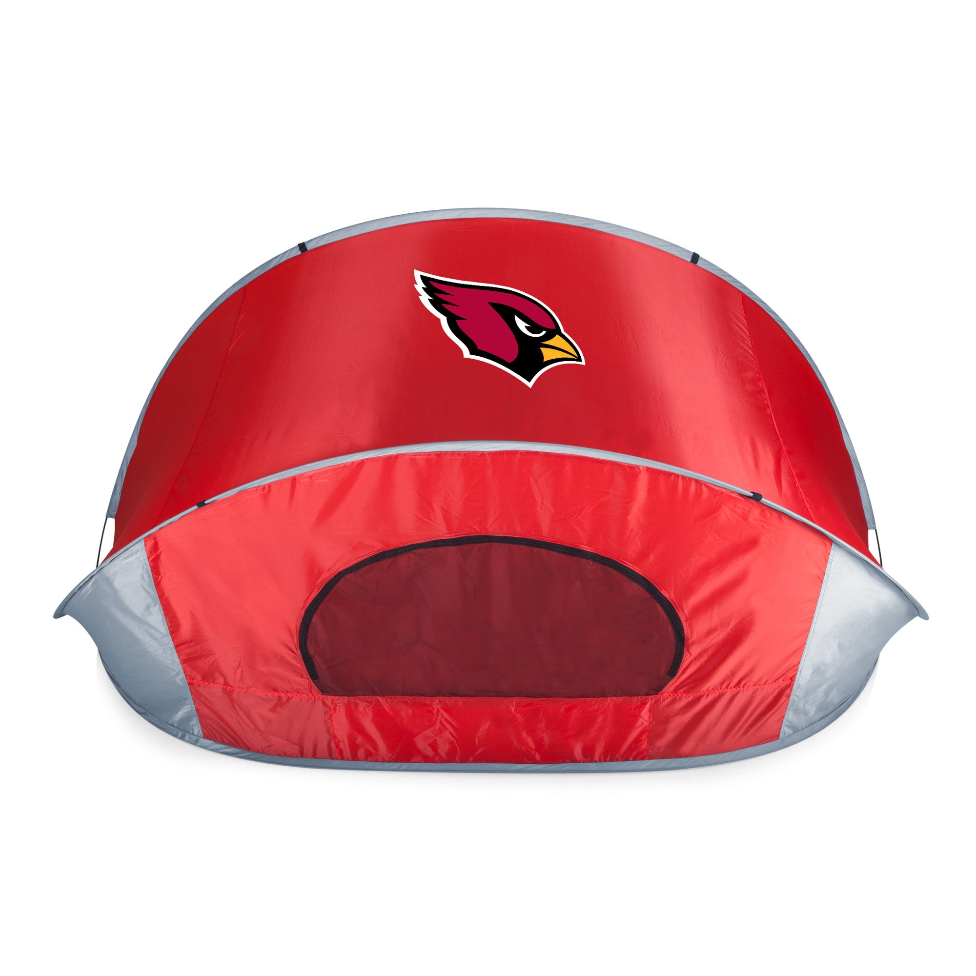 Arizona Cardinals - Manta Portable Beach Tent, (Red with Gray Accents)