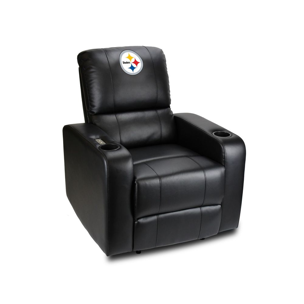 Pittsburgh Steelers Power Theater Recliner With USB Port