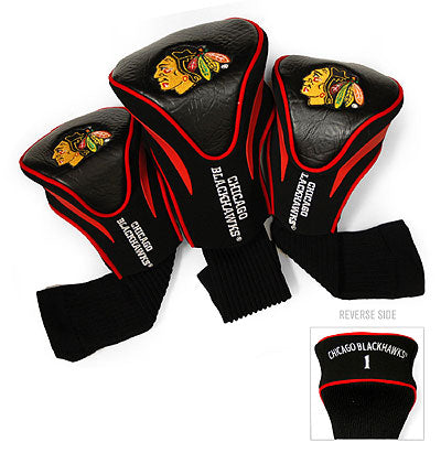 Chicago Blackhawks 3 Pk Contour Sock Headcovers