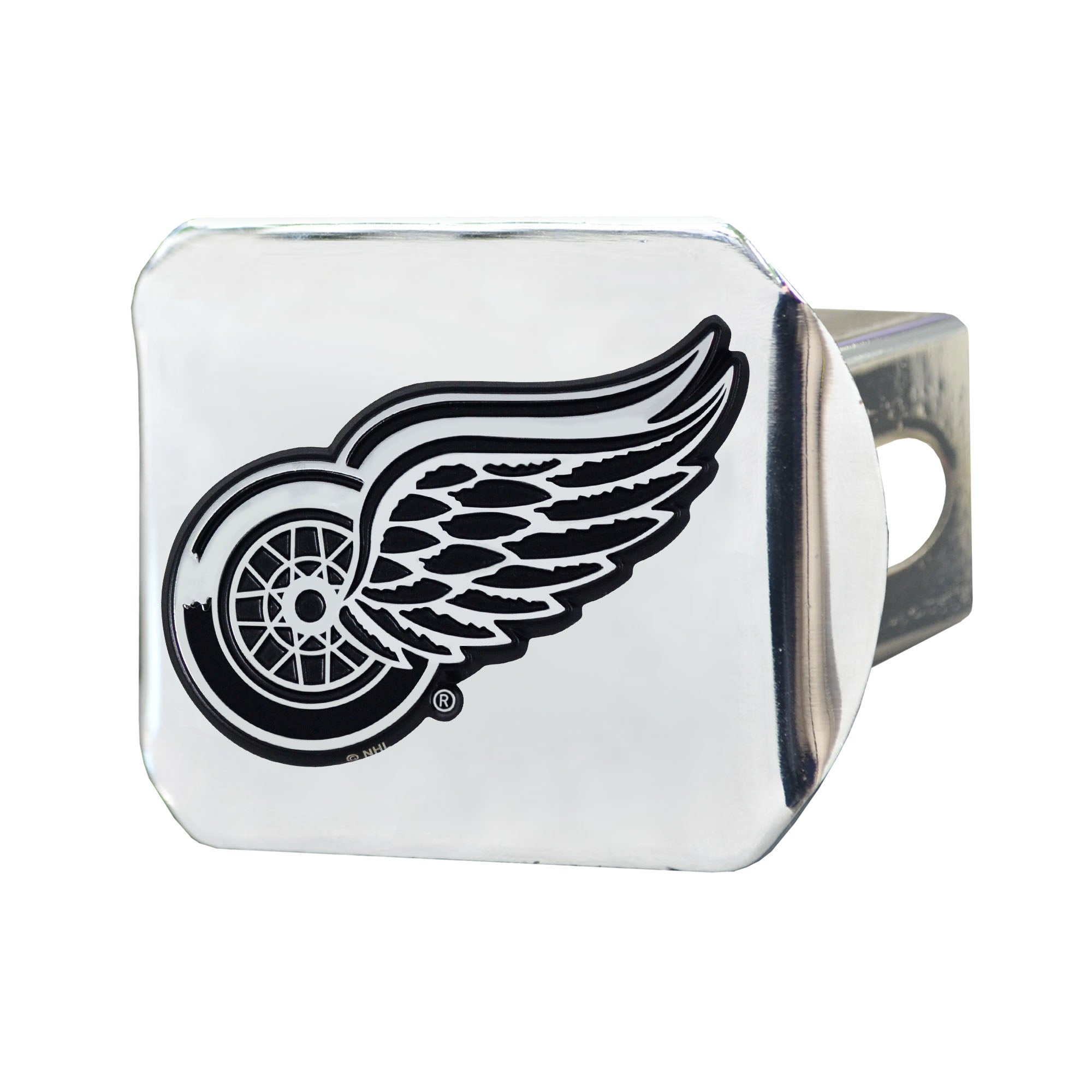 NHL - Detroit Red Wings Hitch Cover - Chrome