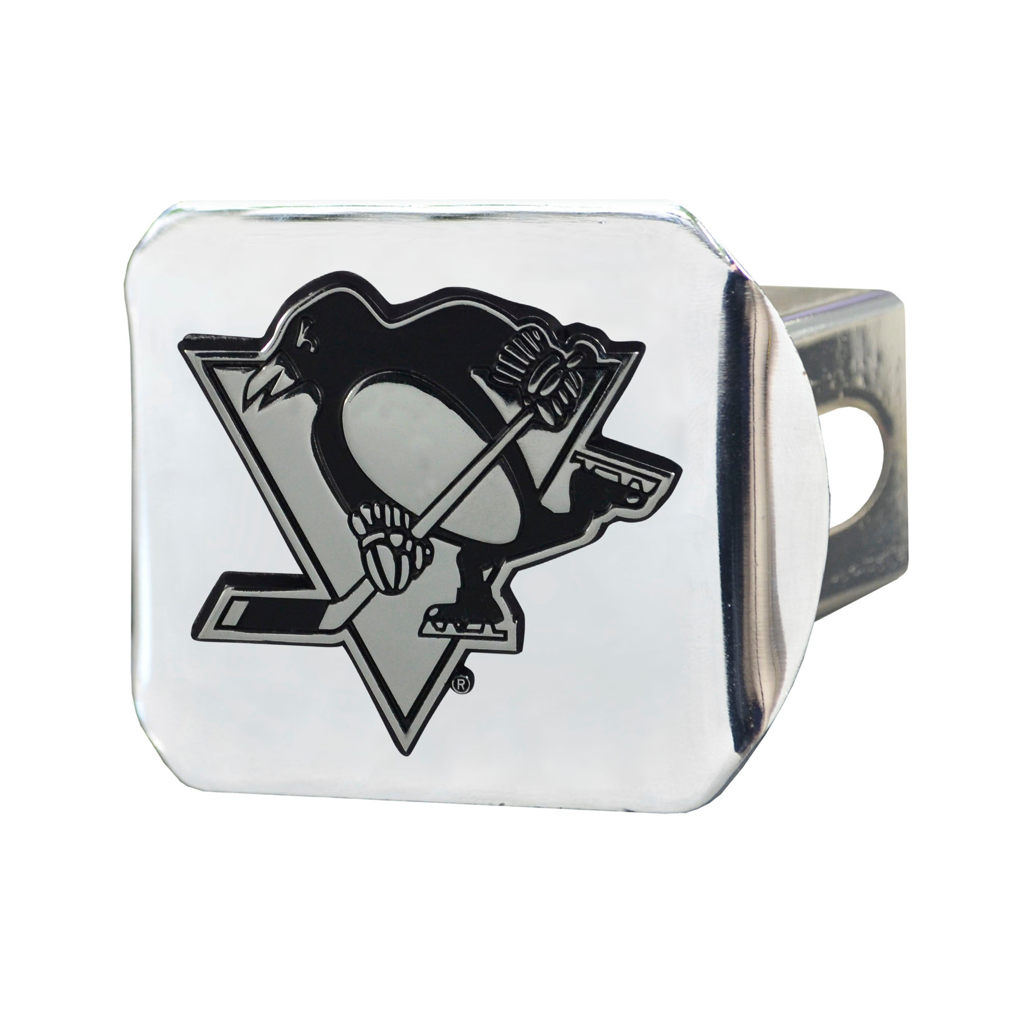 NHL - Pittsburgh Penguins Hitch Cover - Chrome