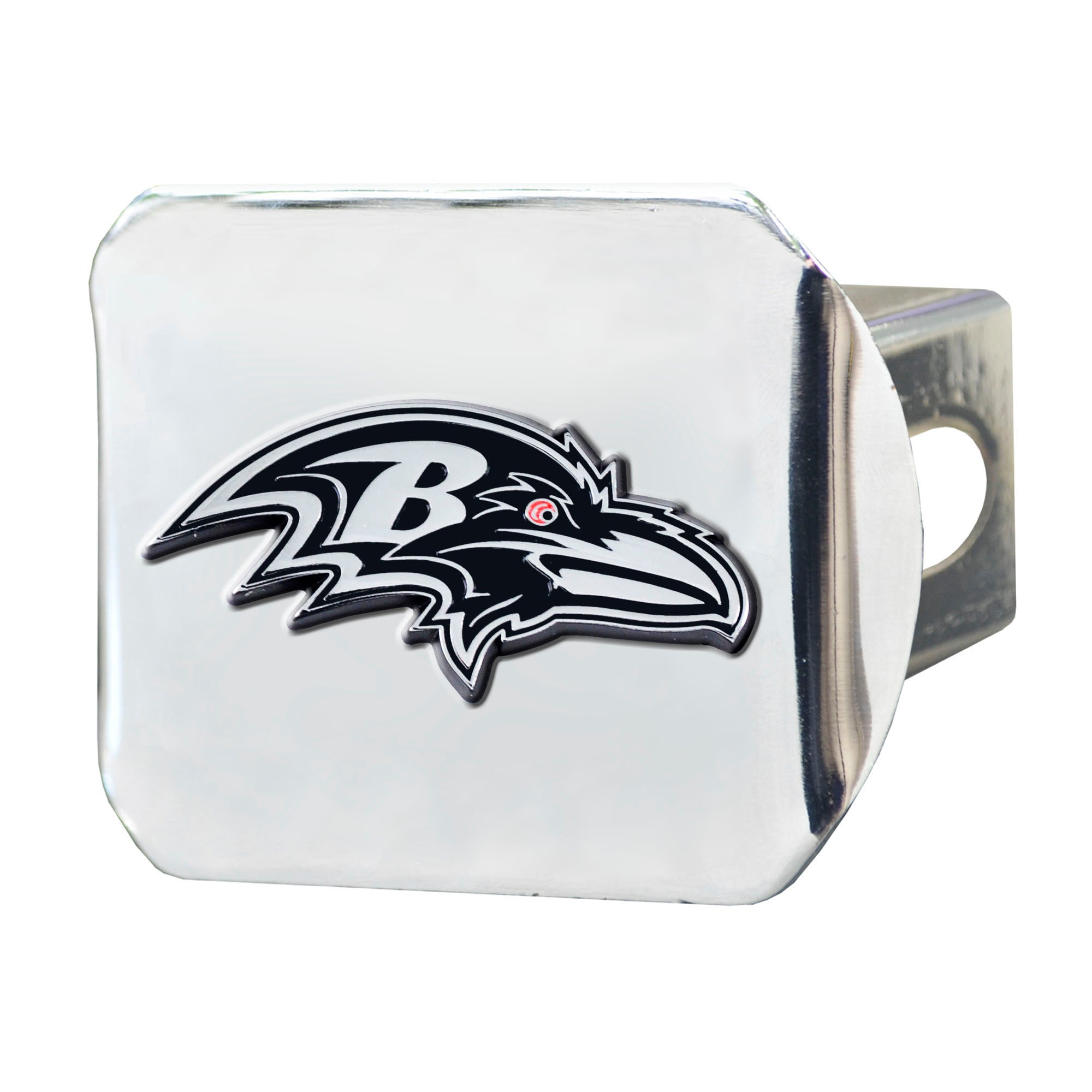 NFL - Baltimore Ravens Hitch Cover - Chrome