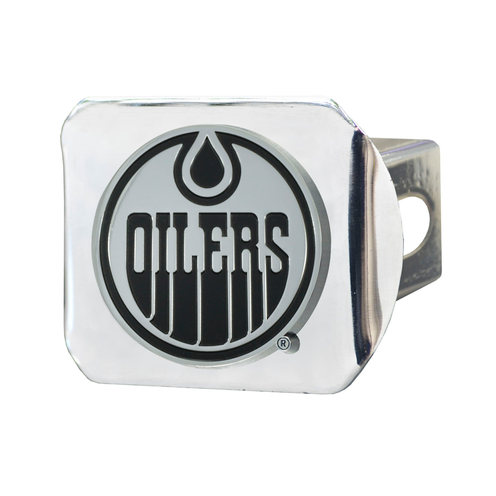 NHL - Edmonton Oilers Hitch Cover - Chrome