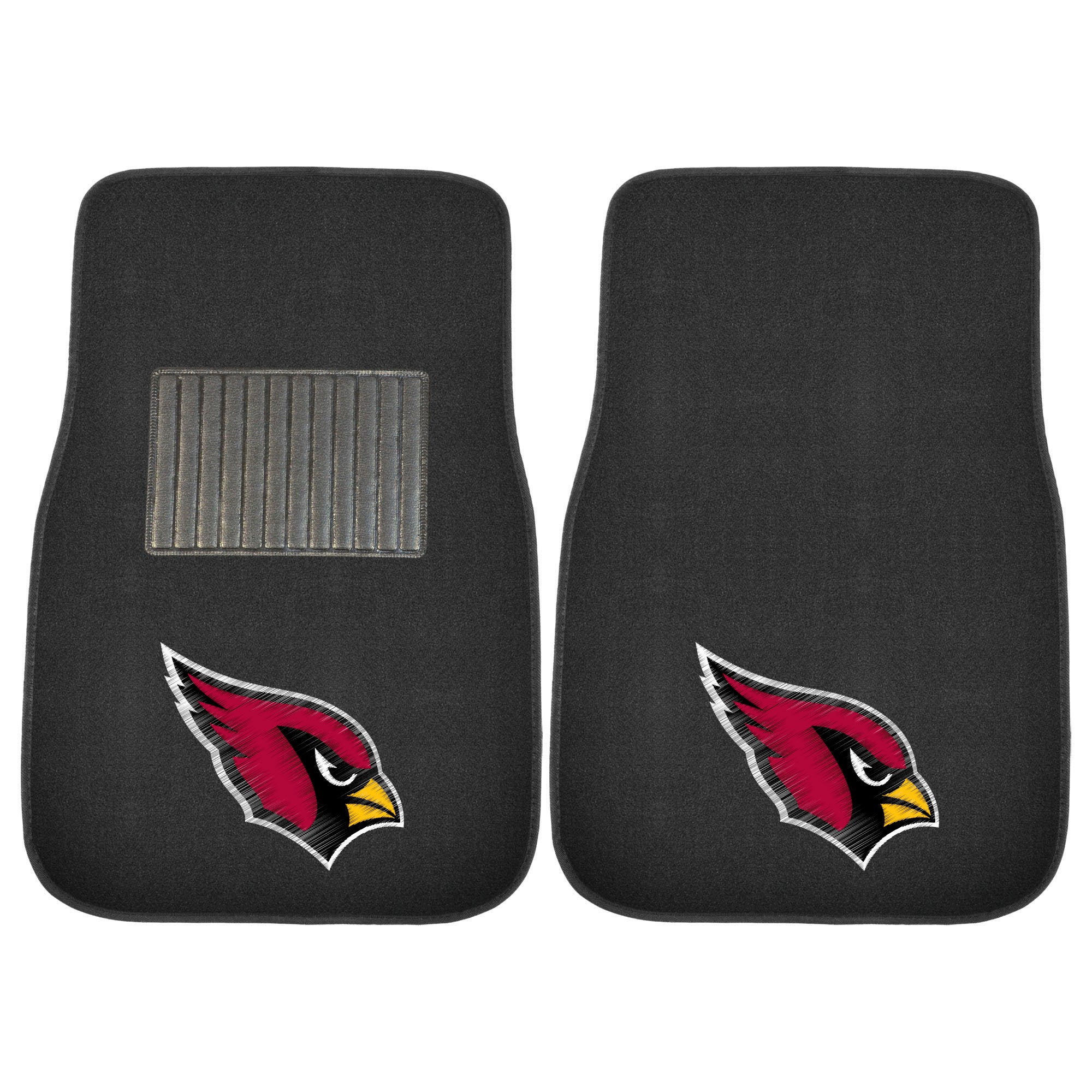 NFL - Arizona Cardinals 2-pc Embroidered Car Mat Set