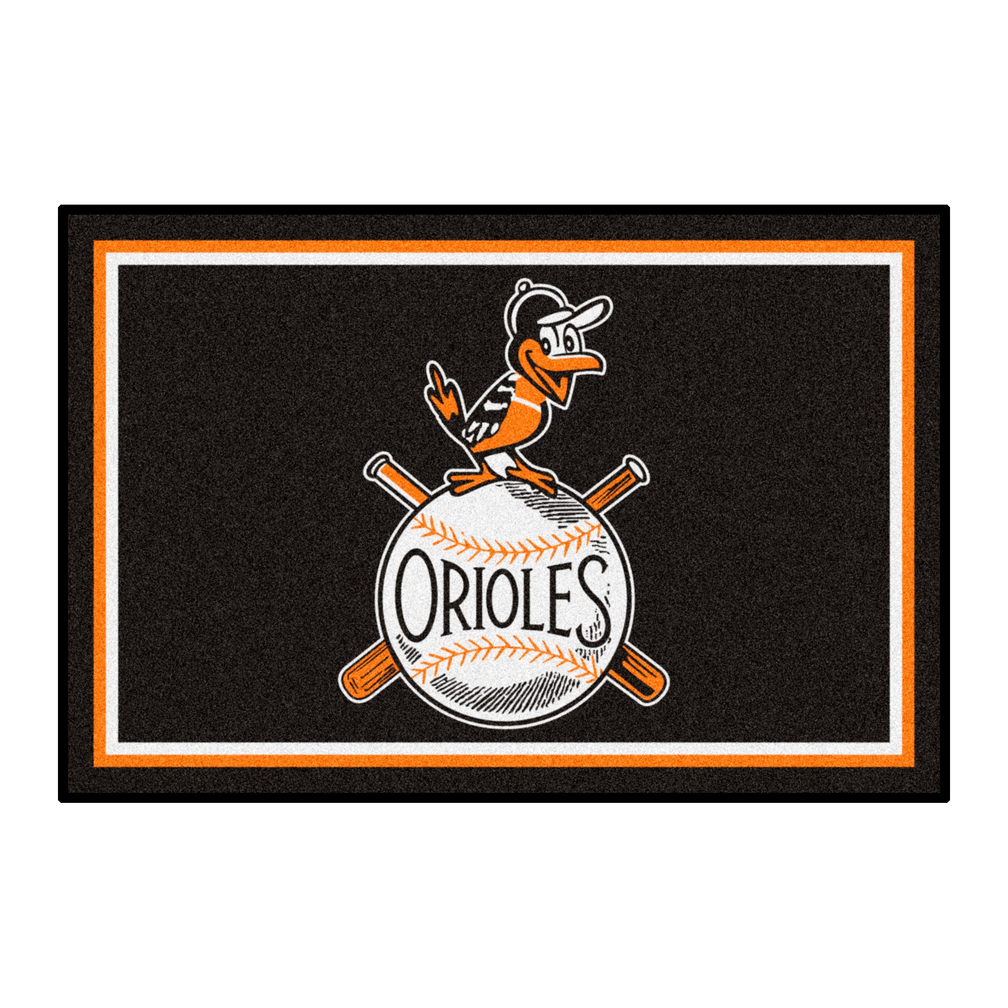 MLBCC - Baltimore Orioles  4x6 Rug