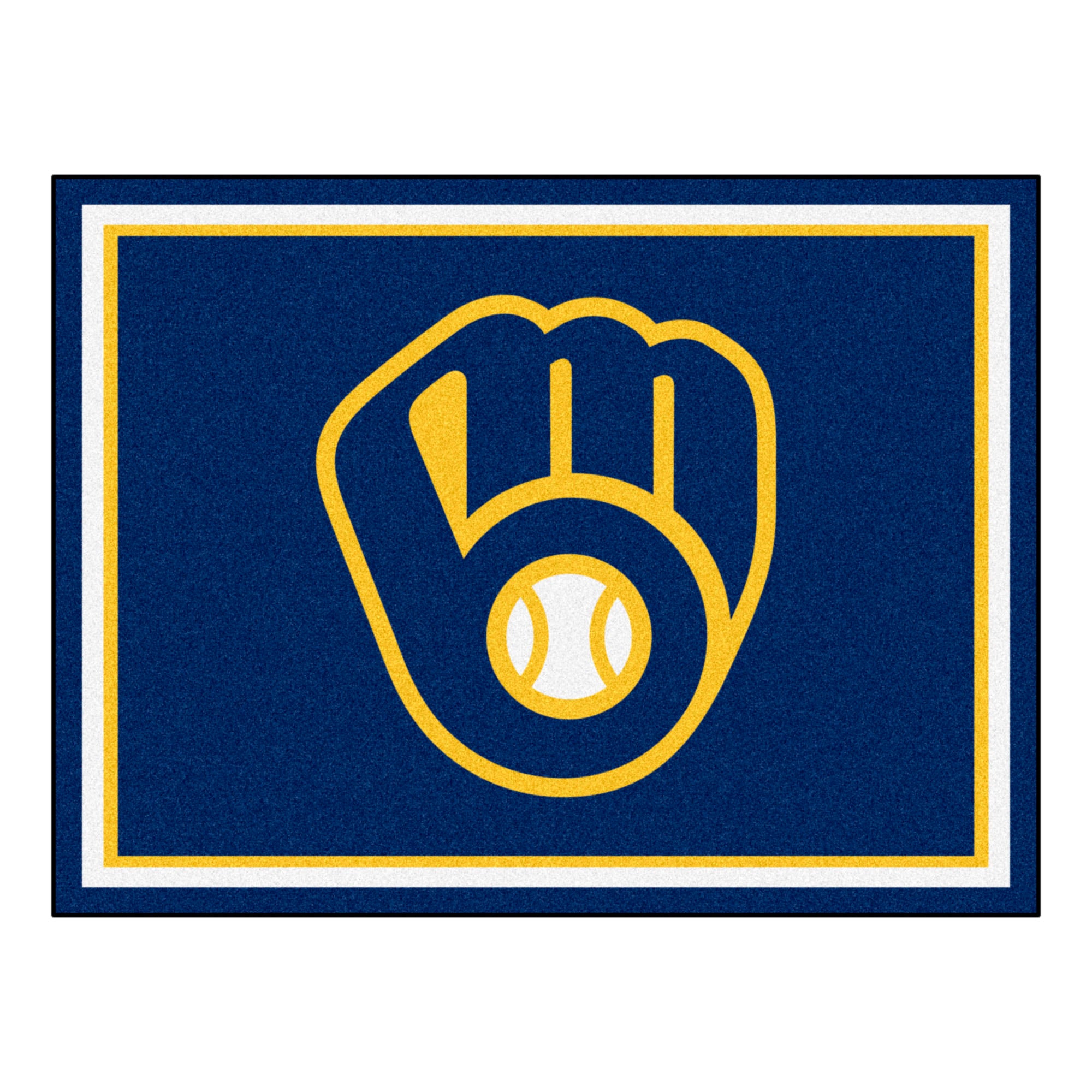 MLB - Milwaukee Brewers 8x10 Rug