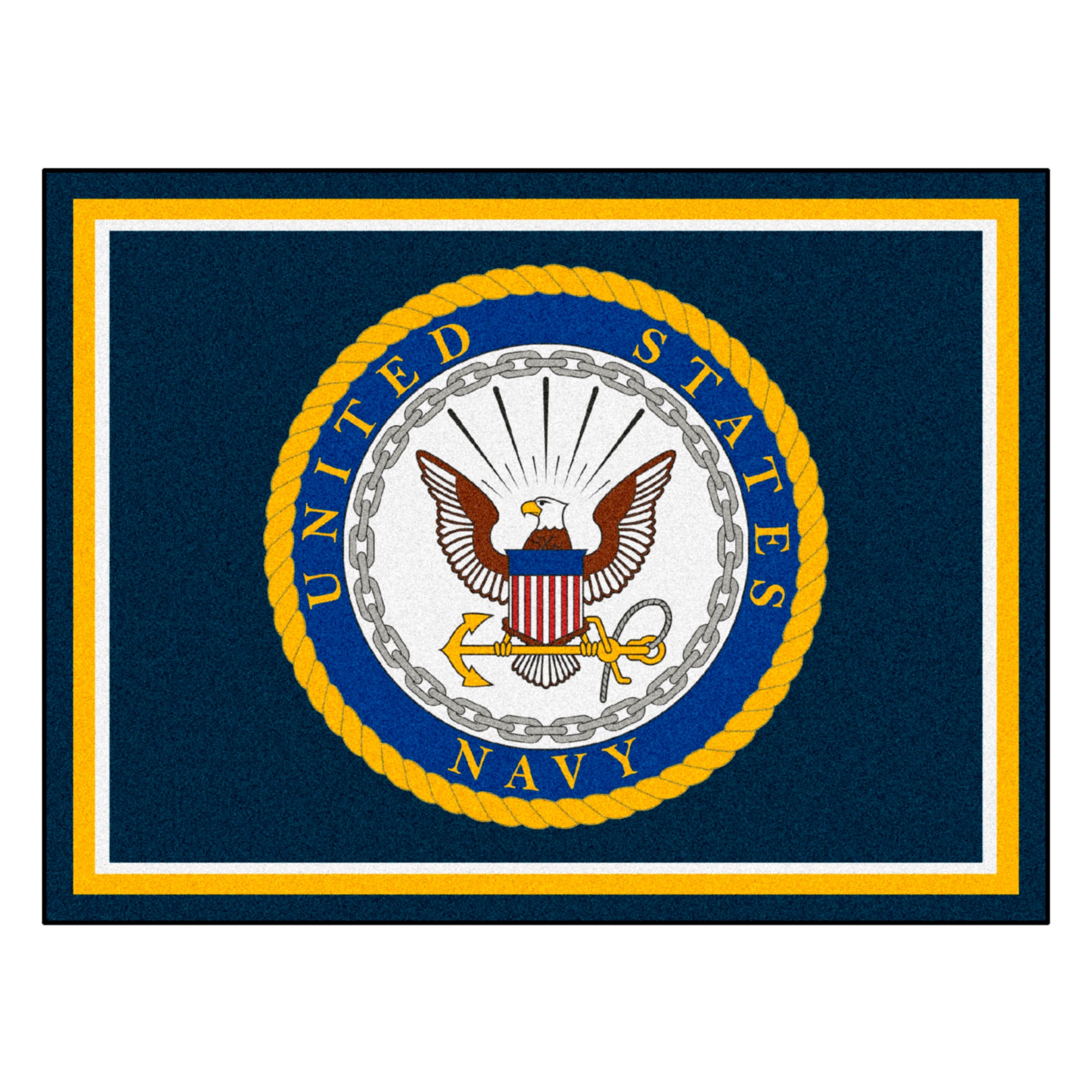 U.S. Navy 8x10 Rug