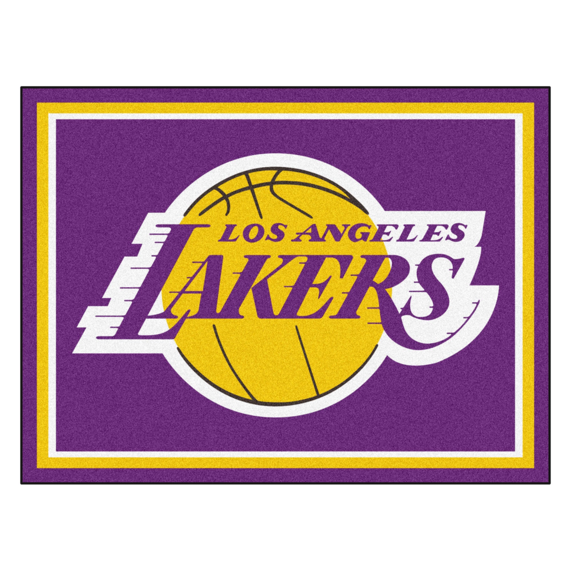 NBA - Los Angeles Lakers 8x10 Rug