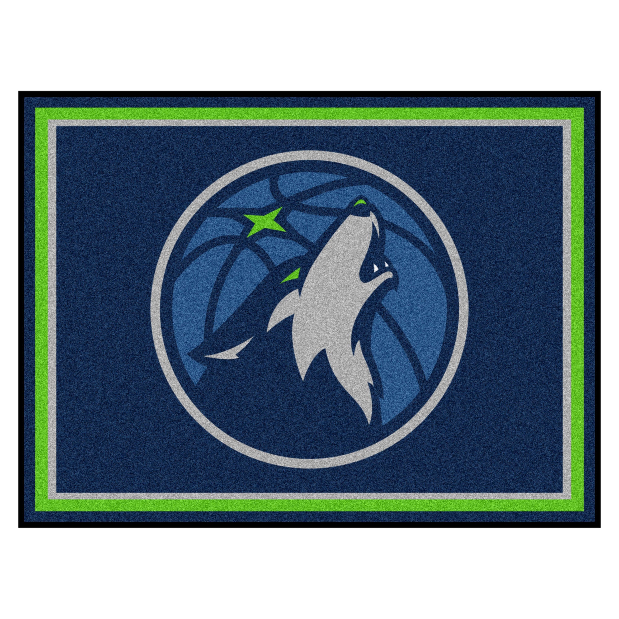 NBA - Minnesota Timberwolves 8x10 Rug