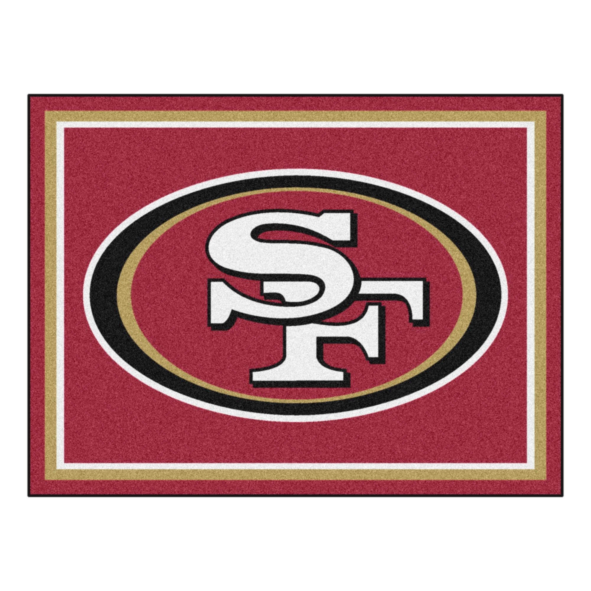 NFL - San Francisco 49ers 8x10 Rug