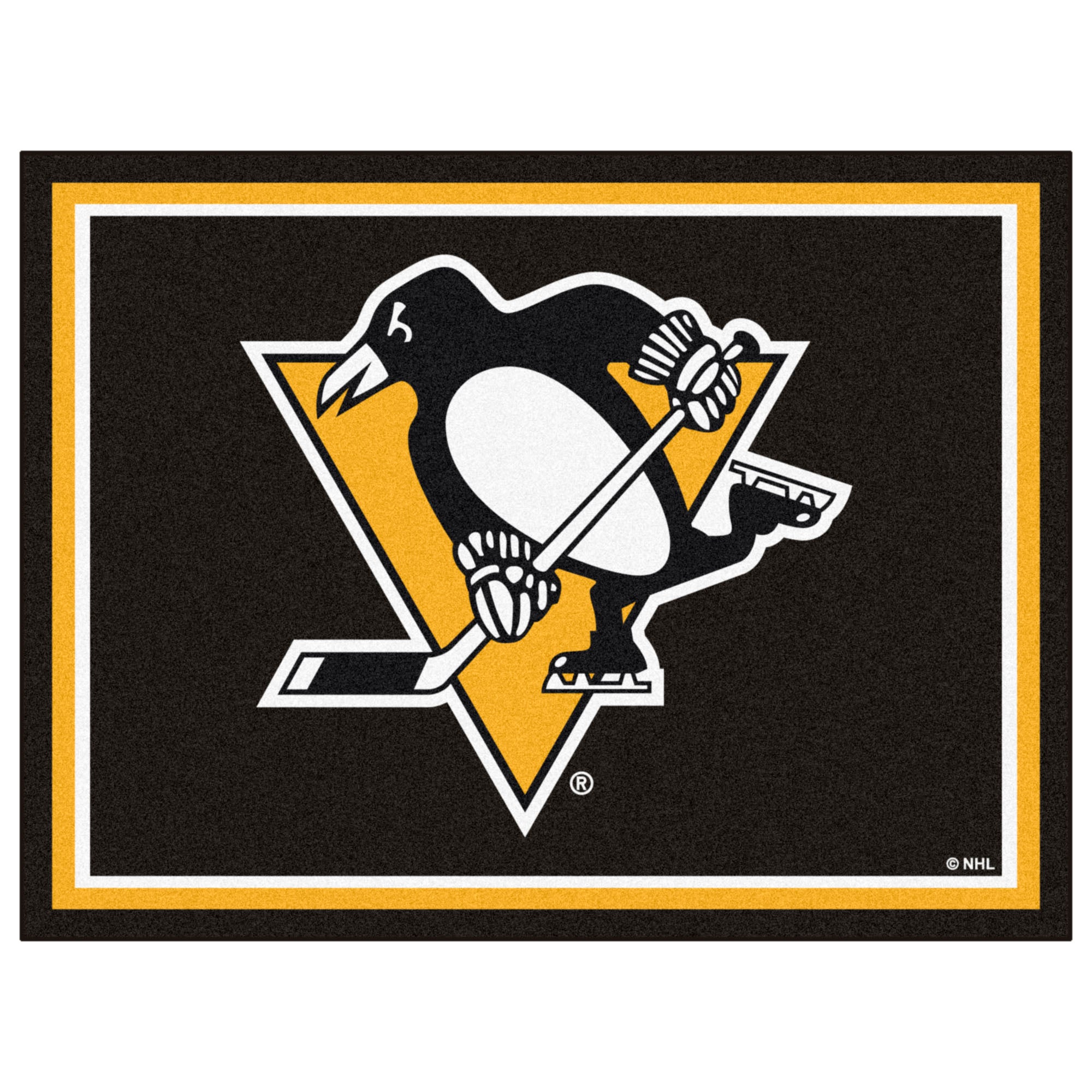 NHL - Pittsburgh Penguins 8x10 Rug