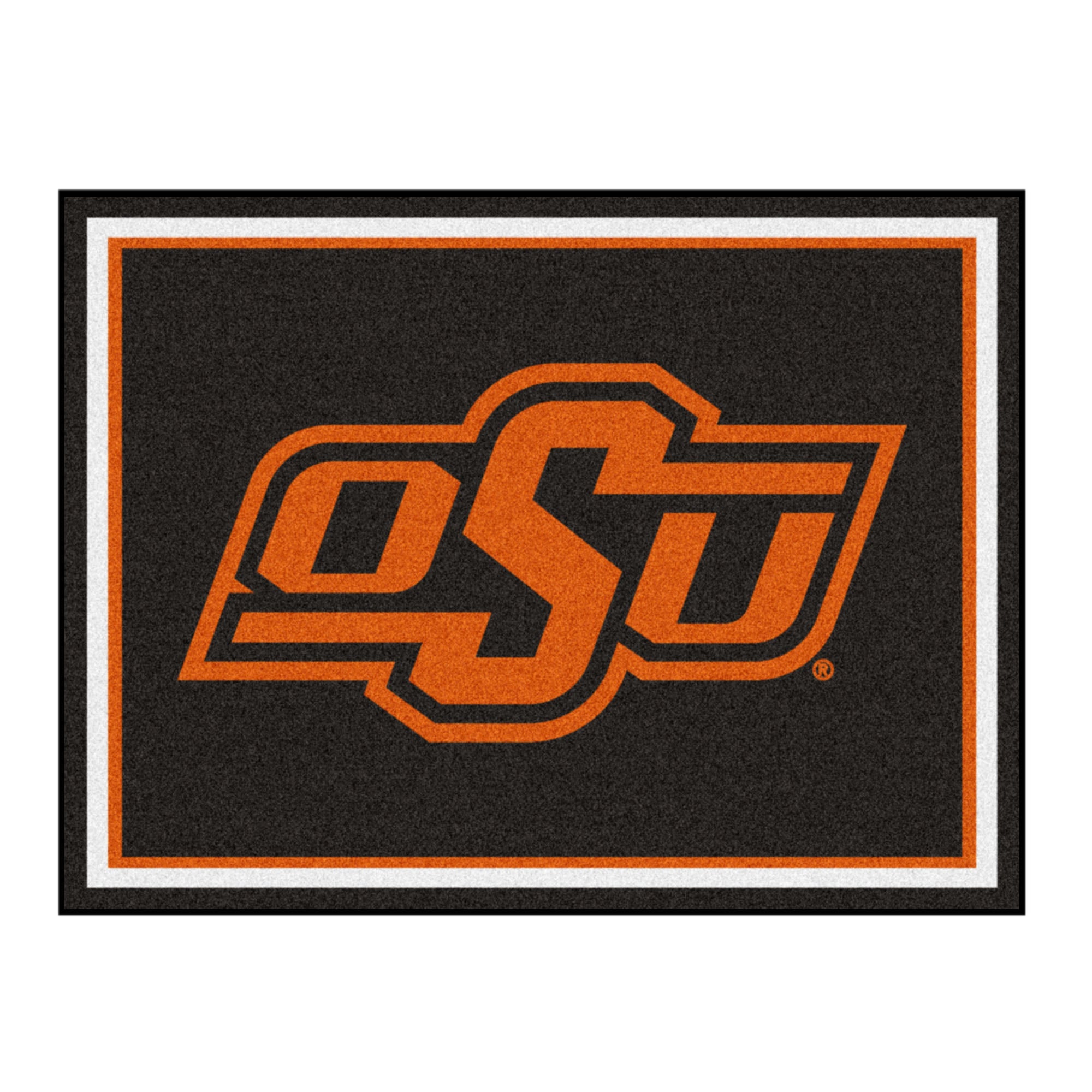 Oklahoma State University 8x10 Rug