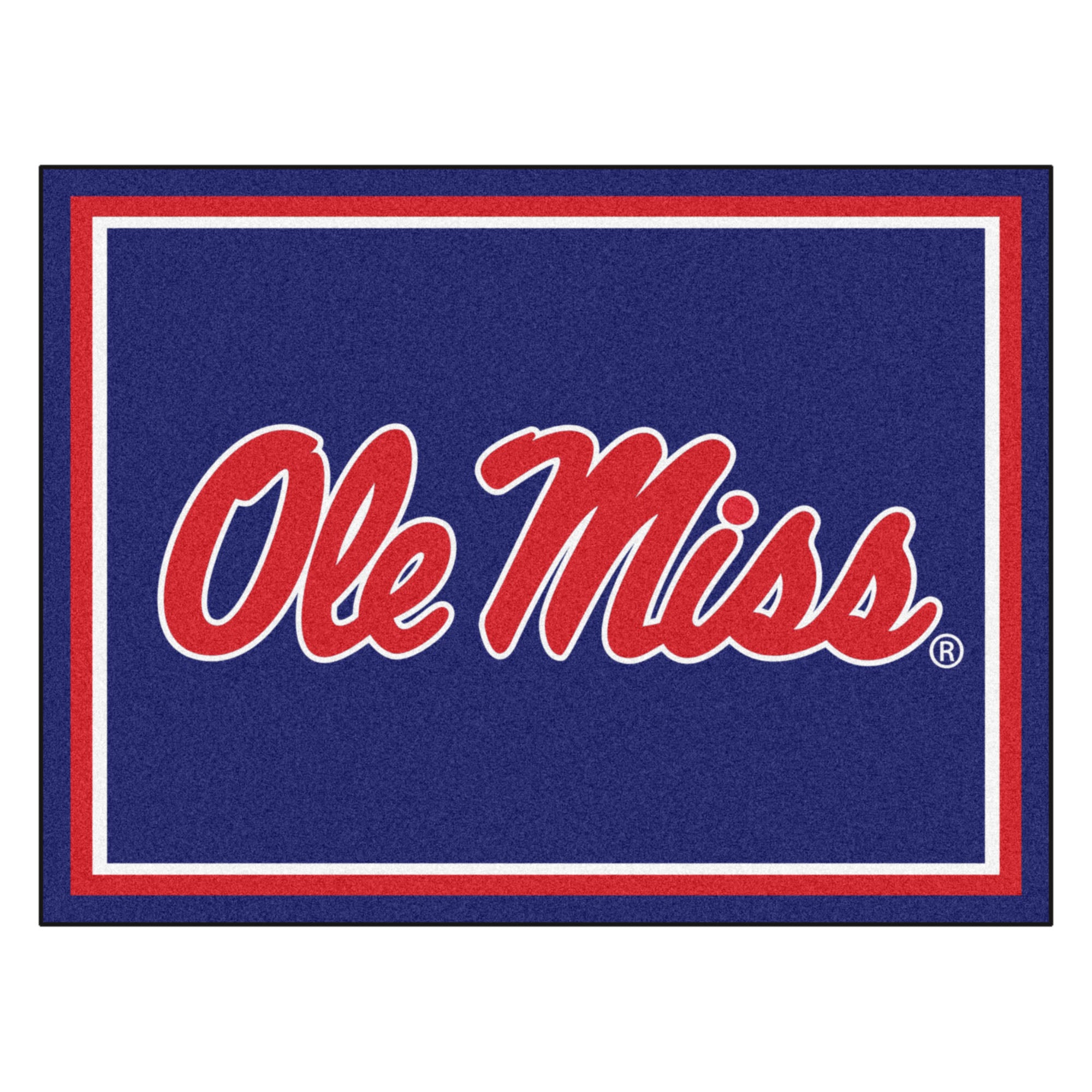 University of Mississippi (Ole Miss) 8x10 Rug