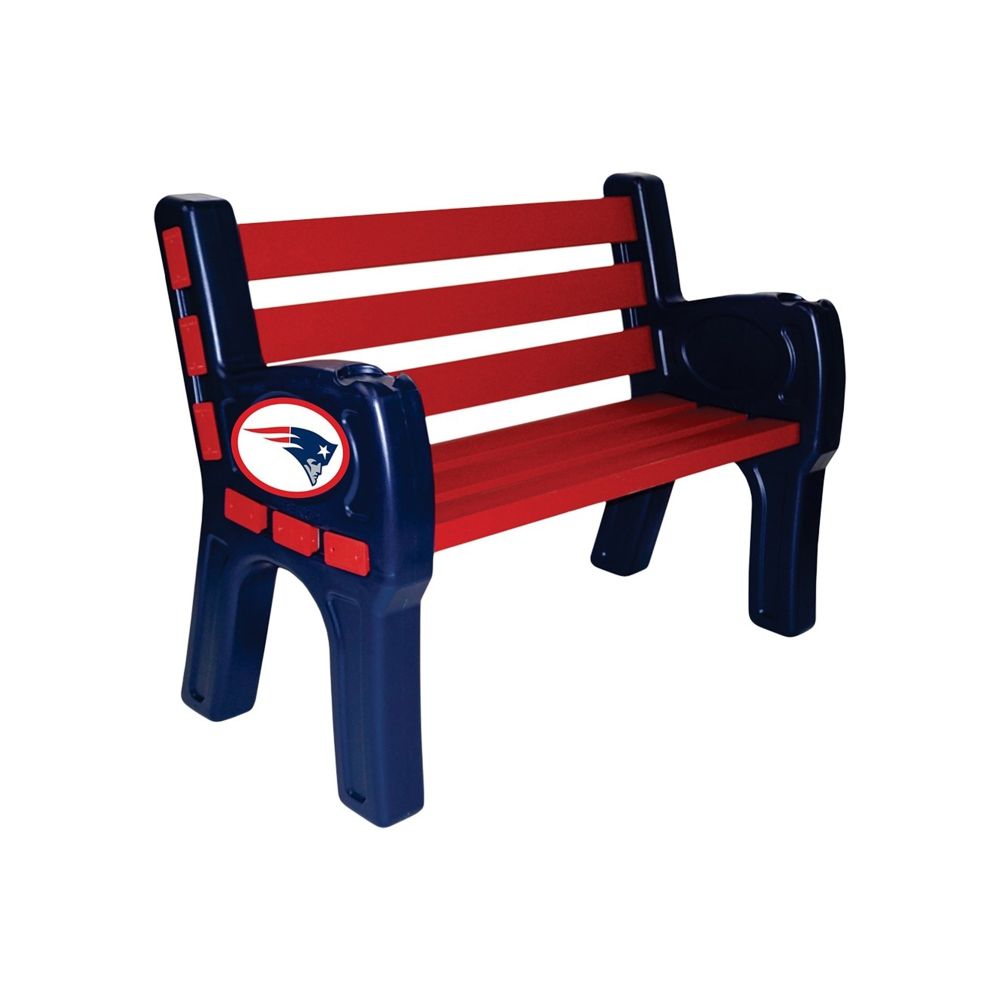 New England Patriots Park Bench