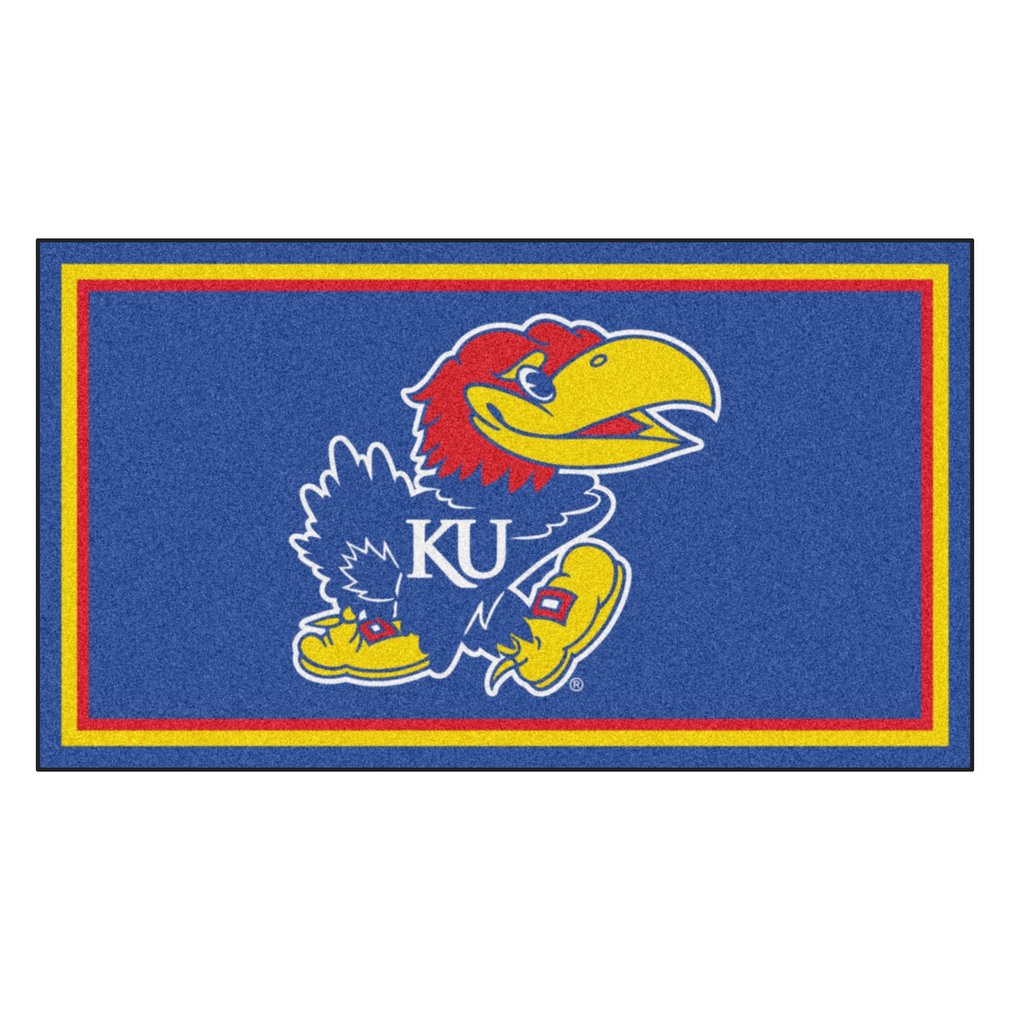 University of Kansas 3x5 Rug