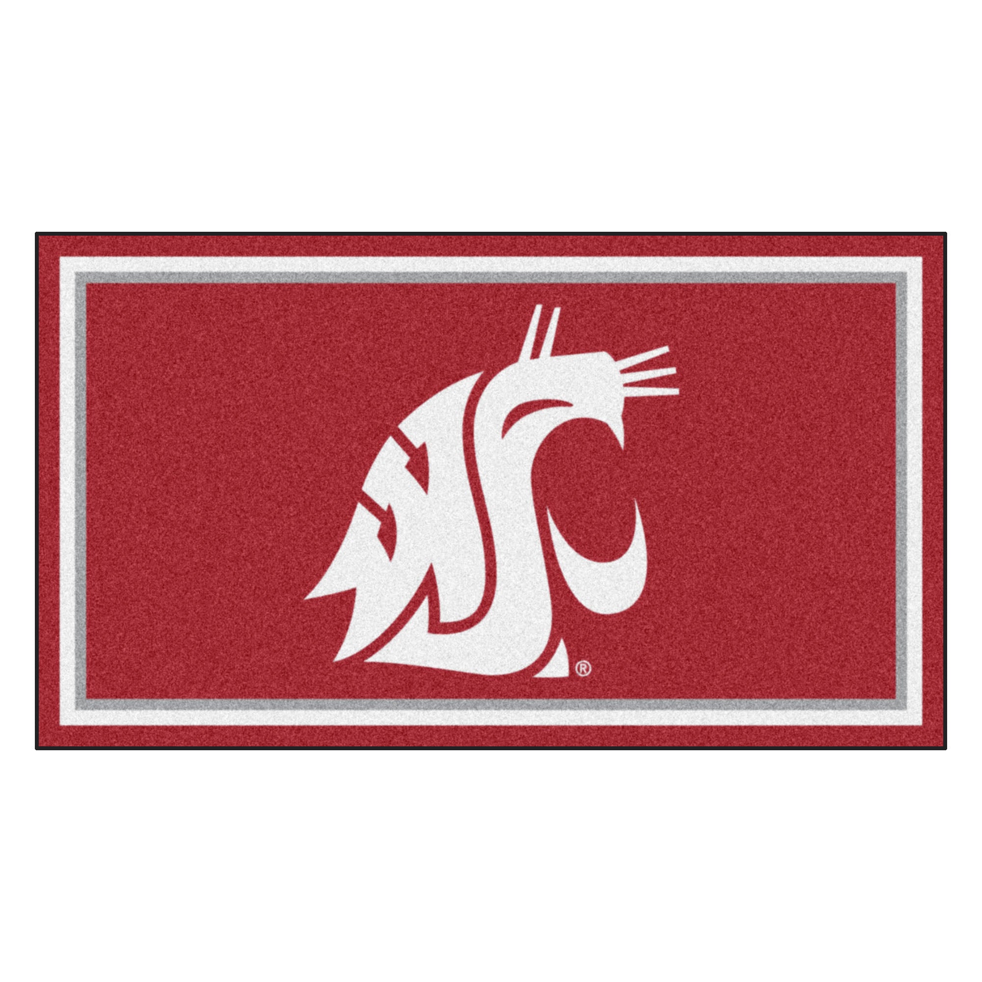 Washington State University 3x5 Rug