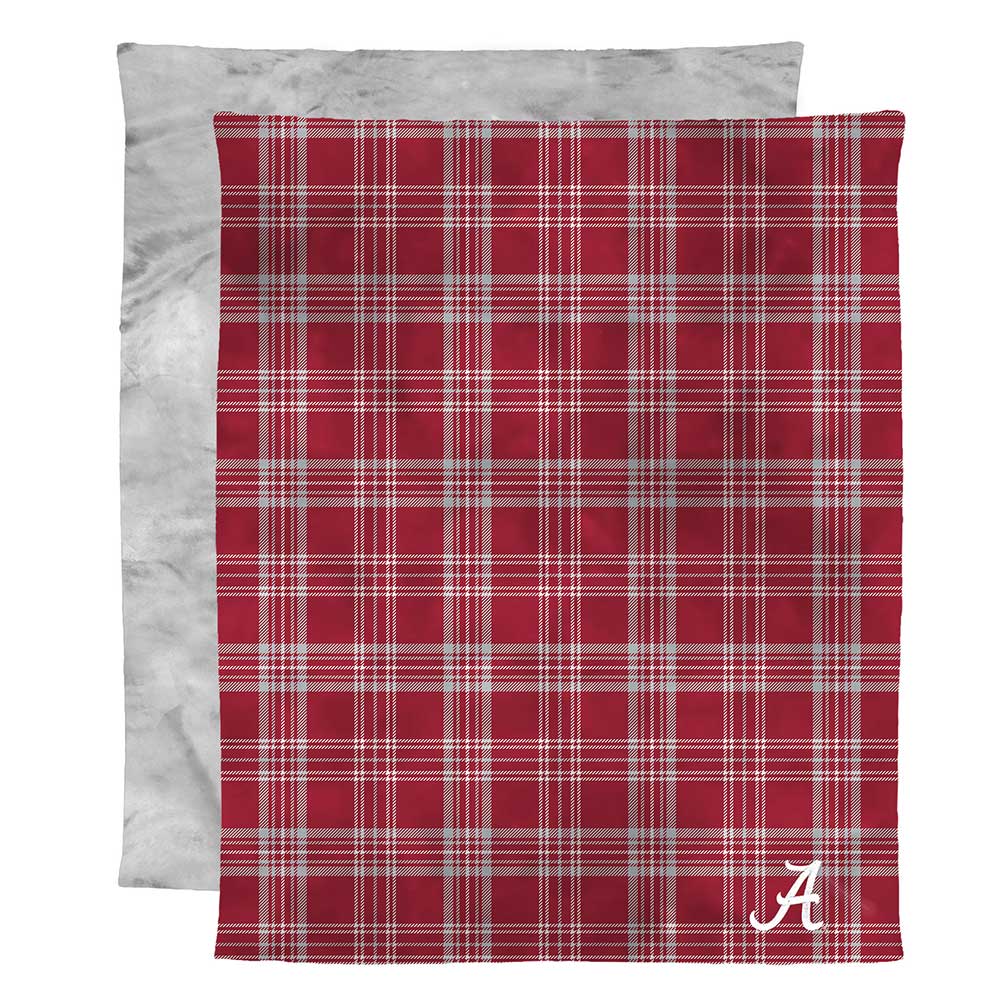 Alabama Crimson Tide Micro Mink Faux Fur Throw Blanket