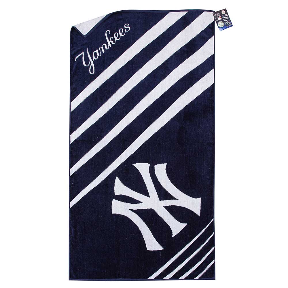 New York Yankees MLB Upward Jacquard Beach Towel