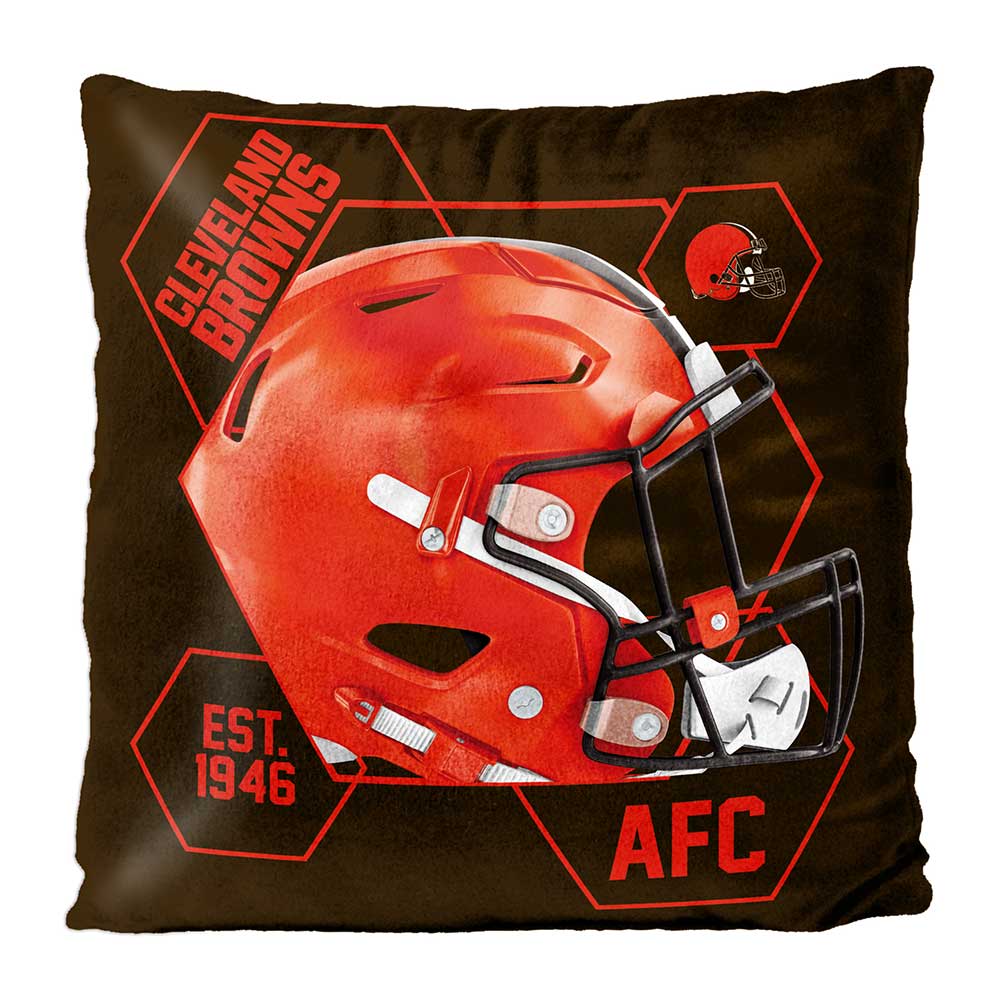 Cleveland Browns NFL Connector Velvet Pillow