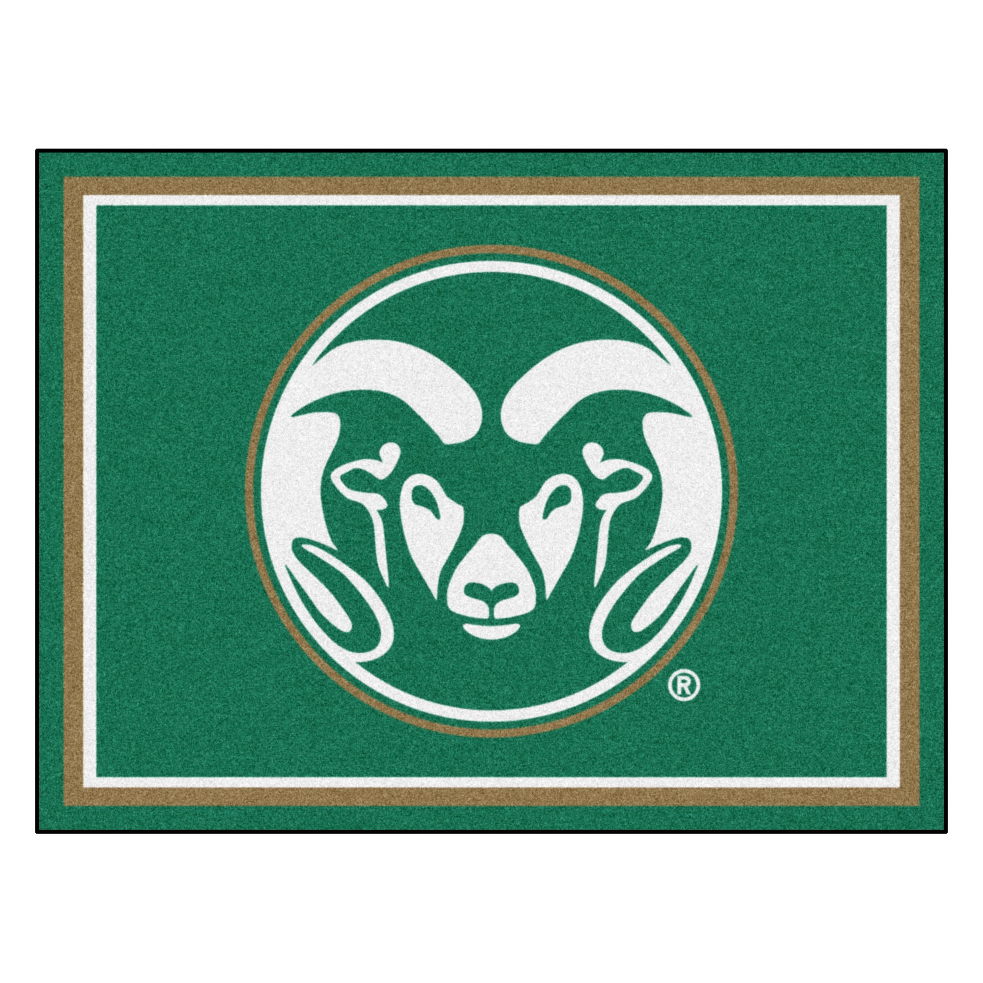 Colorado State University 8x10 Rug