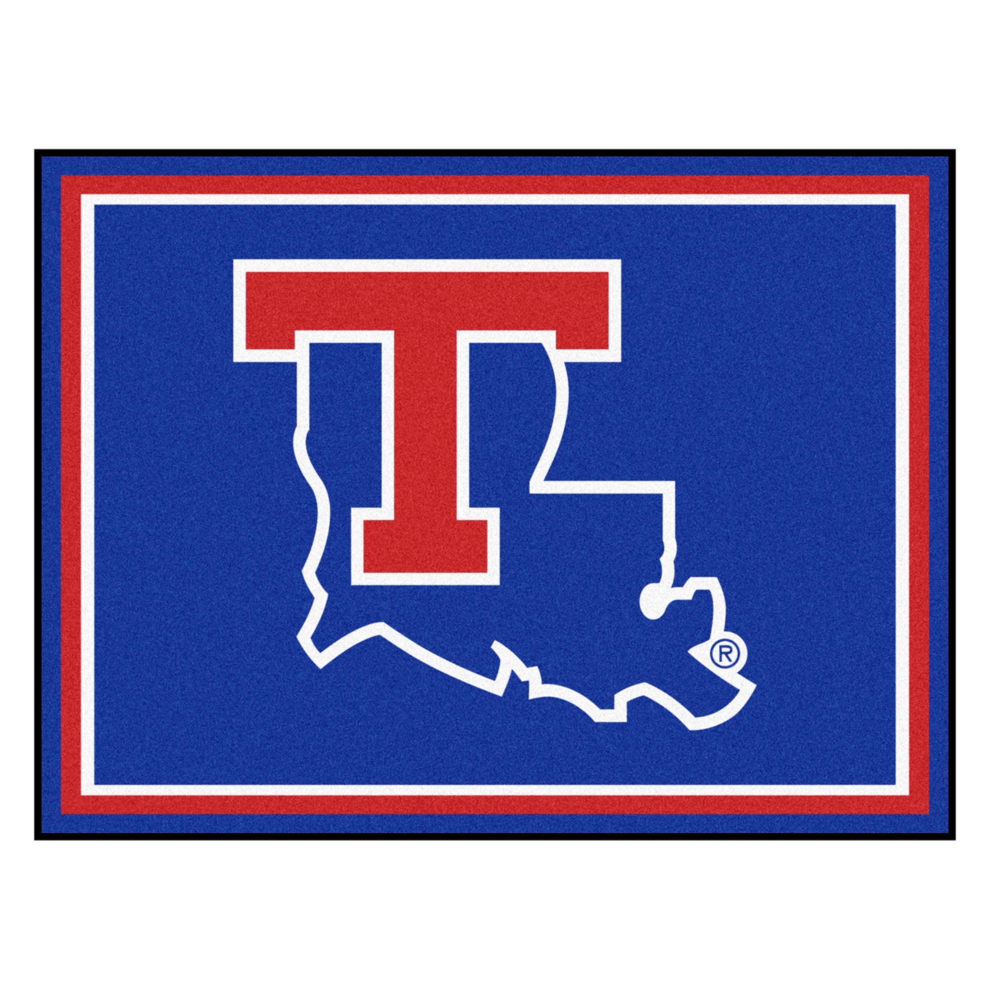 Louisiana Tech University 8x10 Rug