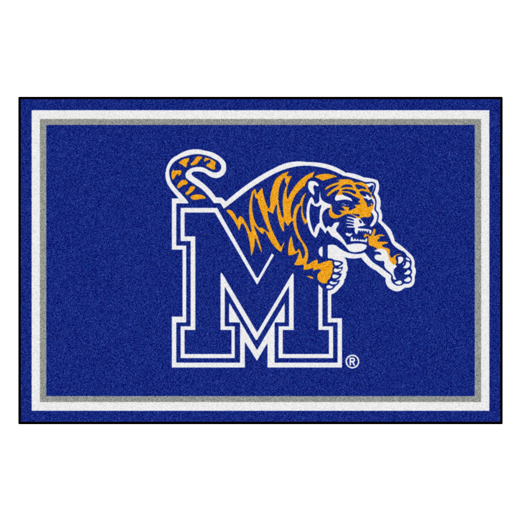 University of Memphis 5x8 Rug